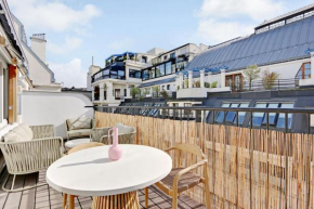 Amazing terrasse apartment 1BR-4P - Champs de Mars